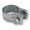 2 x broadband clamps, diameter of 37-82 mm, exhaust clamp,