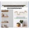 DOJA Barcelona Shelf Bracket, White, 150 x 125 mm, Pack