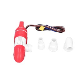 Marine Bilge Pump, DC12V 1100GPH 4160LPH Electric Automatic Bilge Pump Stainless Steel with 360° Rotation, Low Profile for Boats