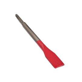 WERHE SDS Plus Chisel 30 x 250 mm - Flat Chisel for Mortising Concrete and Tile Removal - Robust Accessories for Drilling and Demolition Hammers