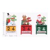 Christmas-Online Calendario Adorno Navideño Madera Escritorio Hogar + Regalo