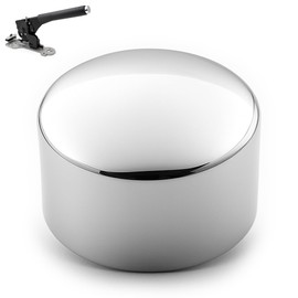 Chrome Handbrake Button Cap Cover For Citroen C3 C4 Cactus C-Elysee Peugeot 208 301 | OEM 98062965ZD 98062965