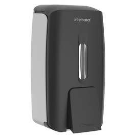 interhasa! Soap Dispenser Wall Mount, Hand Sanitizer Dispenser 800ml Commercial Hand Soap Dispenser for Bathroom Support Liquid Gel Soap