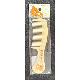 San-X Rilakkuma Sakura Small Hair Dressing Comb Beige NEW