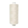 Moon Thread Cream Spun Polyester Sewing Thread - 1000M