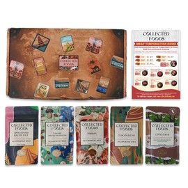 BBQ Seasoning and Rub Gift Set - BBQ Seasonings and Spices for Cooking with the Grill - Gourmet Spice Set: Bacon Salt, Harissa, Umami Mushroom Powder, Coffee Rub, Tuscan Grill