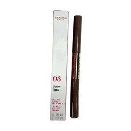 Clarins Brow Duo Defines & Fixes Brows (1.8g/0.06oz&1 - 03 Cool Brown