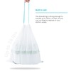 Home Zone Living 12 Gallon Kitchen Trash Bags with Drawstring