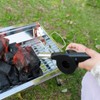 Manual BBQ Blower | Portable Hand Crank BBQ Air Blower,Manual