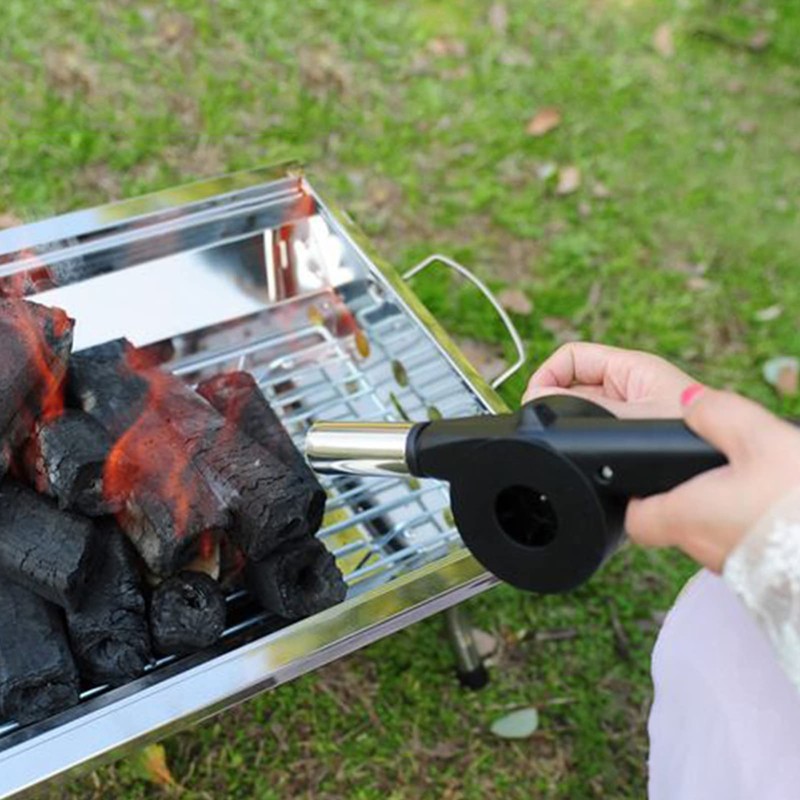 Manual BBQ Blower | Portable Hand Crank BBQ Air Blower,Manual