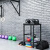 OGODU Adjustable Dumbbell & Kettlebell Rack Stand, 500/600/800LBS Gym