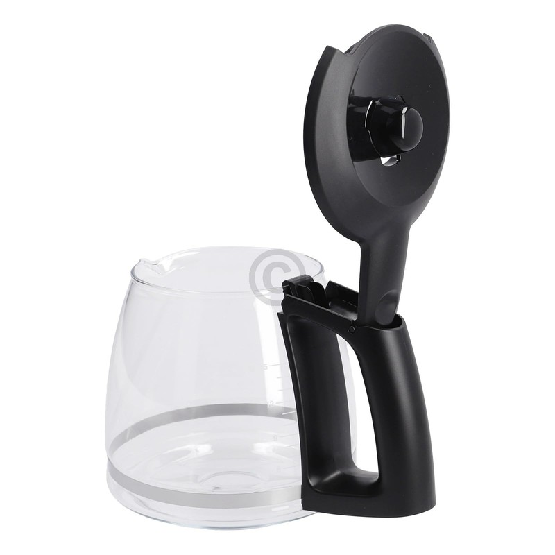 daniplus Glass Coffee Pot with Lid Compatible with Bosch TKA6A643,