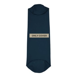 Pillowable - 100% Brushed Microfiber 48”x8” Round Pillowcase - Round Bolster Roll Body Pillow Cover - Cooling Pillowcase Breathable Pillow Cover - Full Zipper Closure (Pillowcase only – Blue)