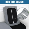 Smiry Waterproof Couch Cushion Covers, Stretch Jacquard Thick Sofa Cushion