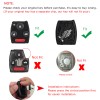 Unbranded 4B Remote Key Fob Shell Case for Honda Accord