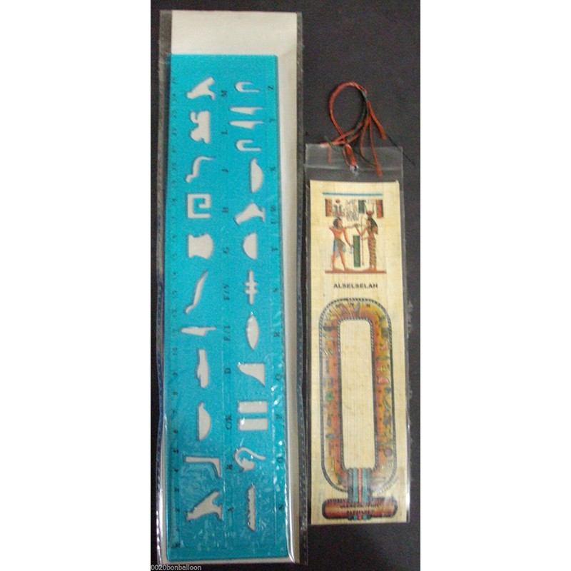 6 Egyptian Pharaoh Papyrus Blank Bookmarks Book Marks Book Mark