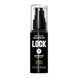Fijador para maquillaje Revlon Colorstay LOCK Setting Mist, duración hasta 24 horas, formulada con 75% de agua
