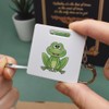 Azeeda 'Happy Frog' Keyring Tape Measure/Spirit Level Tool (KM00021331)