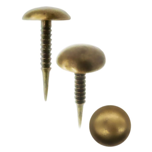 FUXXER® 100 x Antique Round Head Nails Tacks Tacks Furniture