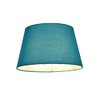 Loxton Lighting Cotton Drum Shade â Teal Blue, 10 inch (PMCD10TB)