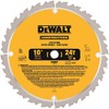 DEWALT 10-Inch Miter / Table Saw Blade, ATB, Thin Kerf,