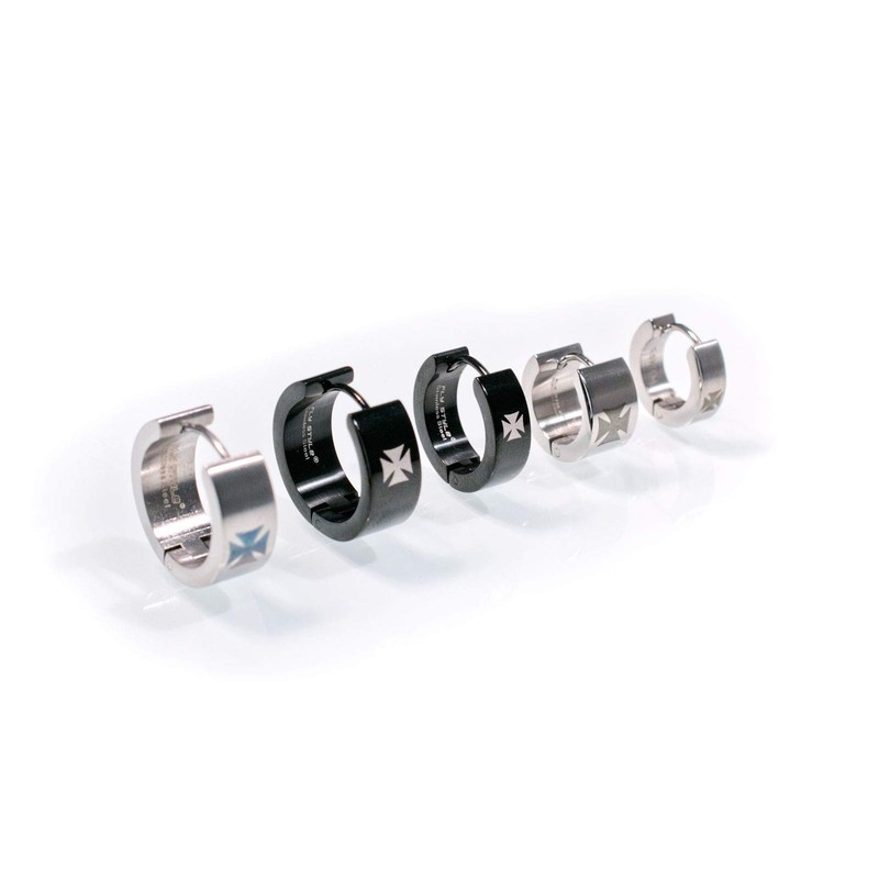 Fly Style® – 1 Pair – 5 mm Stainless Steel