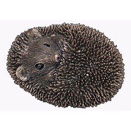 Frith Sculpture Cold Cast Bronze Baby Hedgehog Asleep Statue Ornament Home Decoration