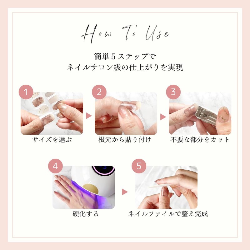 Gel Seal, Just Stick, Curing Type, UV Light Compatible, Self