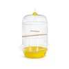 HomeStock Elegant Escape Small Round Bird Cage with Graceful Design,