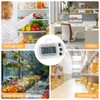 Fridge Thermometer Digital, Afenau 4Pcs Fridge Freezer Thermometer with Hook,