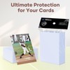 1200 Count Card Sleeves, Clear Baseball Card Sleeves, Soft Trading