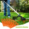 100pcs Replacement Plastic Blades Accessories for STIHL Polycut 2-2 FSA