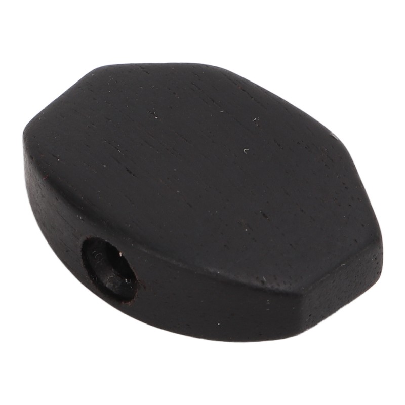 6Set Guitar Tuning Peg Buttons Ebony Metal Tuner Machine Head