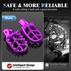 IUVWISN Wider Footpegs CNC for Surron LBX/E-Ride Pro SS/SR/S, Dirt