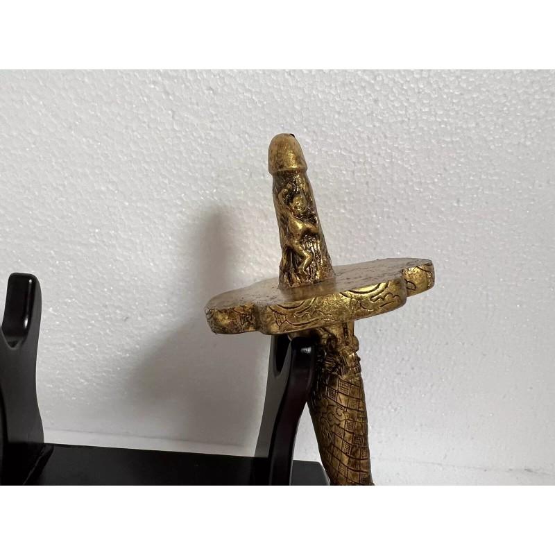 Ottoman Style Naughty Knife Dagger Display With Stand
