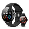 SmartWatch XINJI N2 with Bluetooth, AMOLED Touch Panel, Pulse/HRV/Blood Oxygen