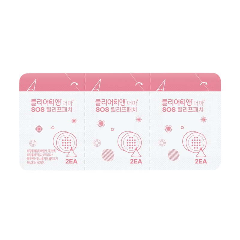 ClearT&Derma SOS Relief Patch BHA, 6 sheets, 1 piece /