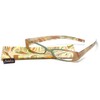Calabria 745 Hawaiian Print Reading Glasses with Matching Case in