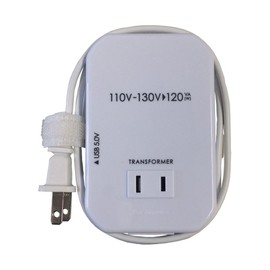 カシムラ 海外用薄型2口変圧器 USB 110-130V/120VA NTI-113