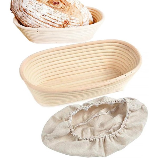 Fermentation Basket, Rattan Fermentation Basket, Fermentation Basket, Cloth, Natural Rattan,