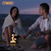MR MIRYE Portable Fire Pit, 3-5 Hours of Burn Time