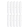 Plastic Hose Connector Barbed Fitting Equal Diameter PE Scratch Resistant