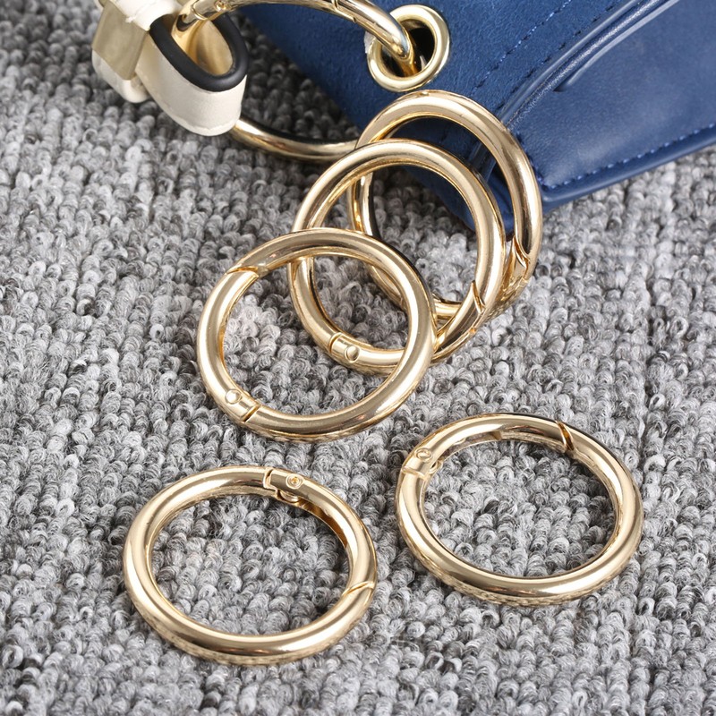 Mgoodoo Key Holder Key Ring Round Carabiner Hardware Round Jump