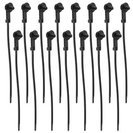 YINETTECH 15PCS Offset Fir Tree Cable Tie 9.1 Inches Long 25mm Offset Part 157-00150 for Cable Fixation and Management in Electrical and Mechanical Systems