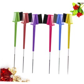 FOMIYES 2sets Sturdy Eyebrow Stencil Set Double-ended Brush Brow Comb Makeup Tools Eyebrow Grooming Kit for Women 6pcs*2