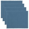 LINUM Plain Pack of 4 Placemats for Dining Table 35