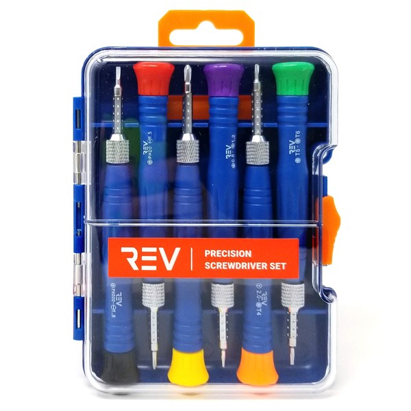 VViViD REV 6 Piece Double-Headed Steel Precision Screwdriver Set w/Durable
