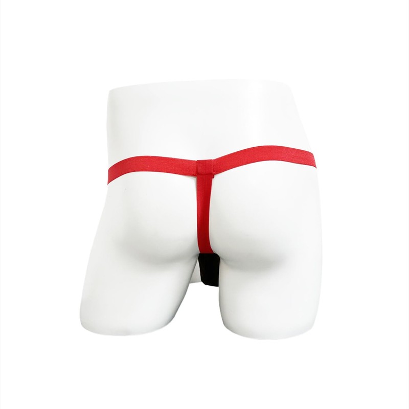 VicSec Men's Christmas Thong, red