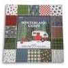 Christmas Winter Wonderland Cabin Paper Stack Pack - 6 x