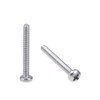 sourcing map Machine Screws Phillips Head Screws M2.5 x 20